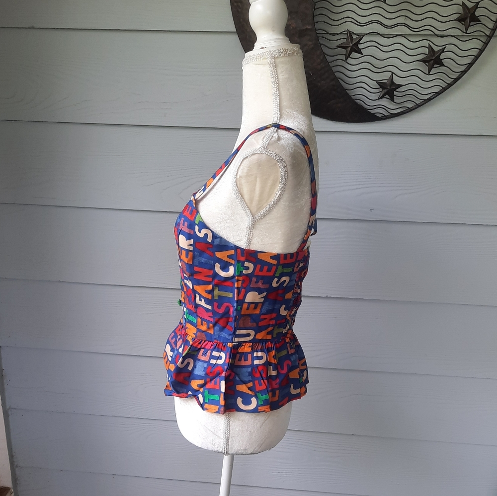 Farm Rio Fantastic Peplum Tank - Picture 5 of 6